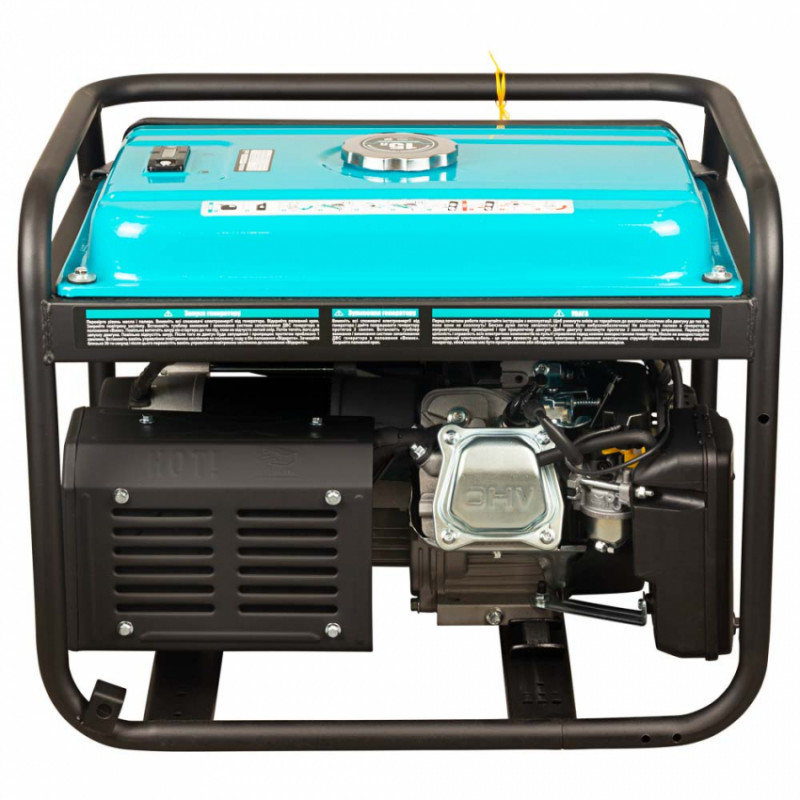 Генератор бензиновий 5.0/5.5кВт 4-х тактний електрозапуск Sigma (5710311)-5710311