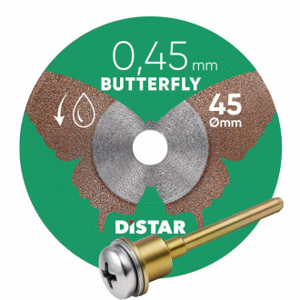 Круг алмазний вiдрiзний 1A1R 45x0,45x5,8H/3,2-3,0F Butterfly-[articul]