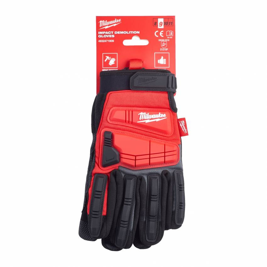 Рукавички MILWAUKEE із захистом від удару, 11/XXL-4932471911