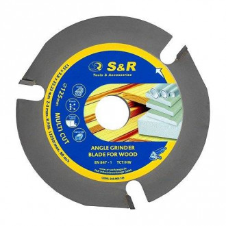 Диск пиляльний S&amp;R MULTI CUT 125х22,2х3,8 мм-[articul]