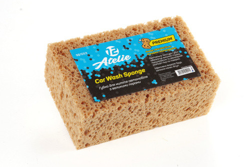 Губка для миття автомобіля Premium з великими порами 12 Atelie-951553
