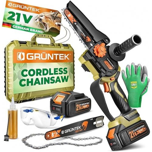 Міні-пила акумуляторна GRUNTEK Li-Ion 21V 2Ah-295701800