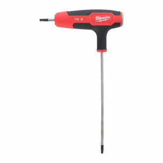 Ключ Г-образний TORX MILWAUKEE з комфортною ручкою, T10 з кулькою-[articul]