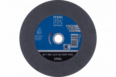 Круг відрізний 400*3,8*32 SG CHOP STEEL сталь (для стаціонарних машин)-[articul]