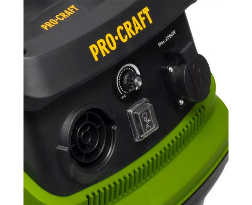 Промисловий  пилосос  Procraft VP2000-VP2000