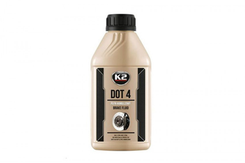 Гальмівна рідина TURBO DOT-4 Brake Fluid 250мл К2-T124