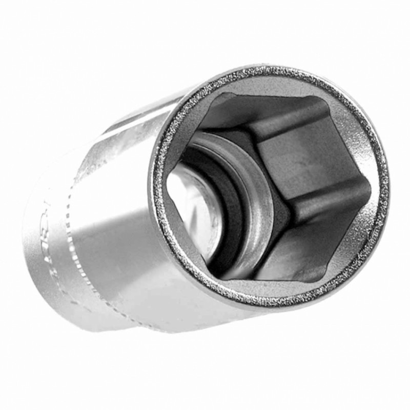 Насадка шестигранна довга 1/2" 17мм CrV ULTRA (6072172)-6072172