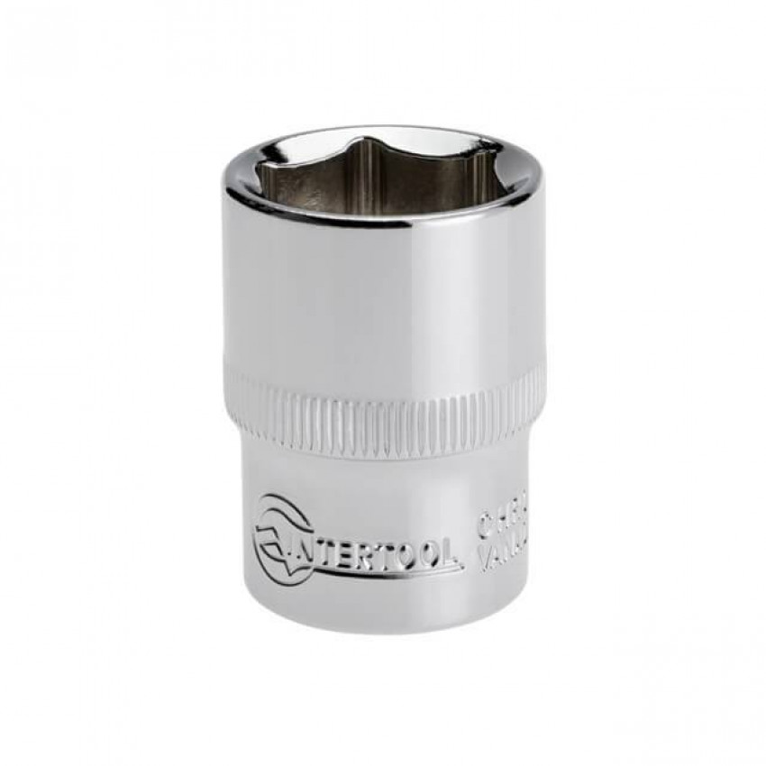Головка шестигранна 1/2", 20×38 мм, Cr-V, STORM INTERTOOL ET-0020-ET-0020