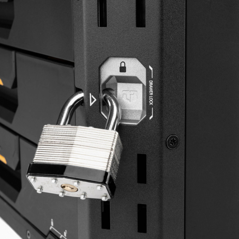 Ящик для інструментів TOUGHBUILT TB-B1-D-R92 StackTech на колесах з 1+1 висувними шухлядами-TB-B1-D-R92