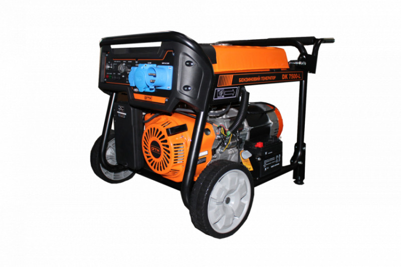 Генераторна установка DK7500-L 7,5кВт(макс)/7,0кВт(ном), бенз., АВР вбудовано-DK7500-L