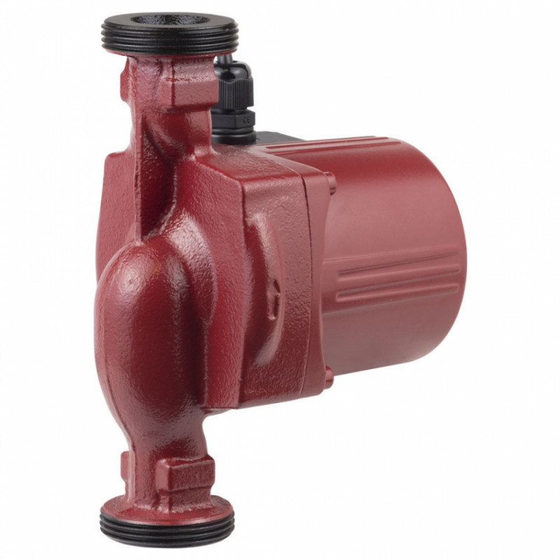 Насос циркуляційний 100Вт Hmax 6м Qmax 75л/хв Ø1½" 180мм гайки Ø1" AQUATICA (774132)-774132