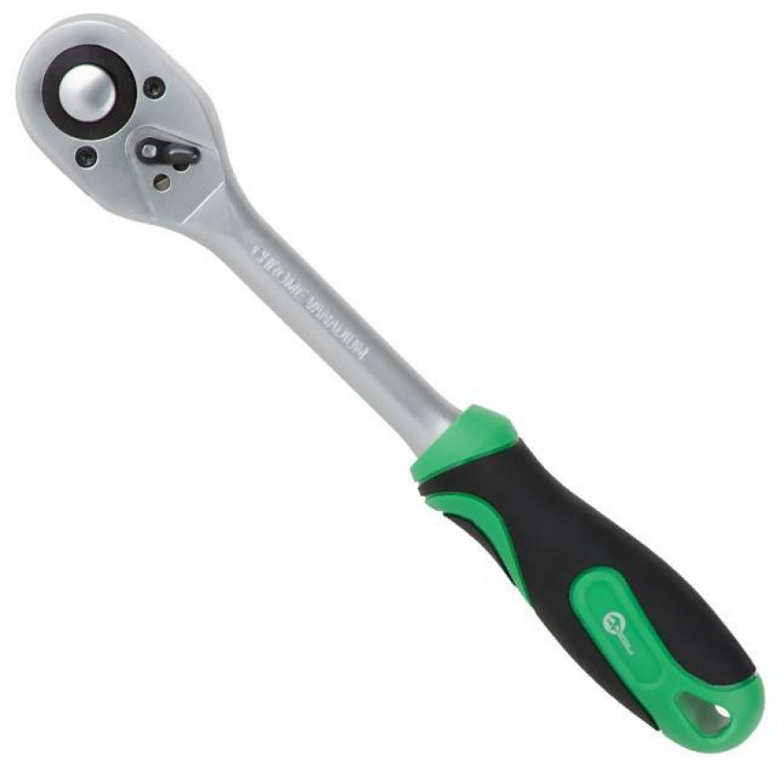 Рукоятка з храповим механізмом на 72 зуба 1/2 " INTERTOOL HT-2126-HT-2126