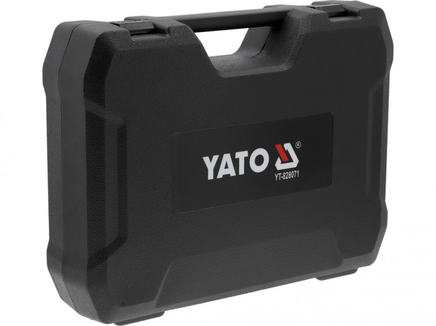 Гайковерт ударний акумуляторний YATO: 18 В Li-Ion 4 АГод, квадрат 1/2", КМ- 1200 Нм [4/32]-YT-828071