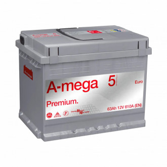 Акумулятор авто Мегатекс A-mega Premium (M5) 6СТ-63-А3 (прав) euro ТХП 610-[articul]