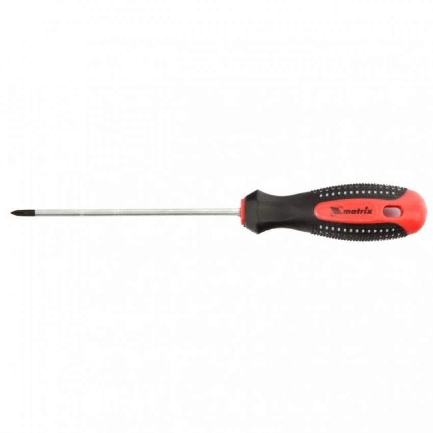 Викрутка Fusion Ph0 х 100 мм, CrV, трикомпонентна рукоятка "anti slip", MTX-114359