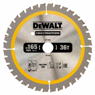 Диск пильний CONSTRUCTION DeWALT DT1950-[articul]