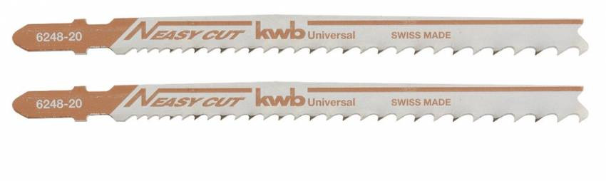 Полотна для лобзика, універсальні, Bi-Metal EASY CUT, T345XF, 2 шт, KWB (624820)-