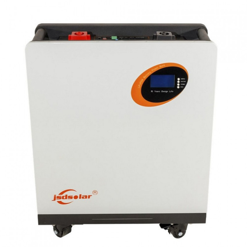 Модульний акумуляторний блок JSDSolar LFP48300 (48V300Ач 14,4 квт)-218144