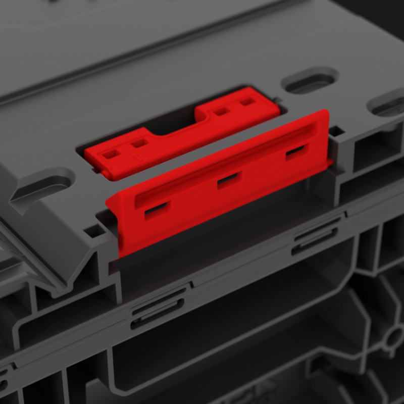 Ящик для інструментів QBRICK SYSTEM PRIME Drawer 3 Toolbox Basic IP66 Розмір: 542x 335 x 369-SKRQPRIMD3BCZAPG003