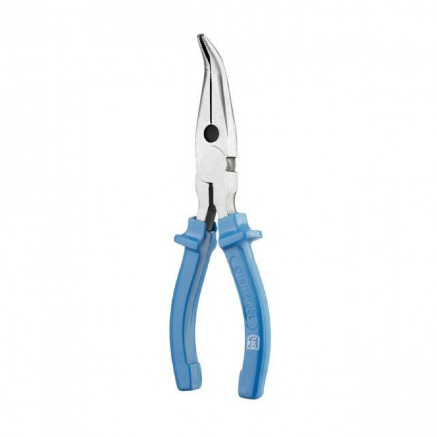 Довгогубці вигнуті 180мм INTERTOOL HT-0125-HT-0125