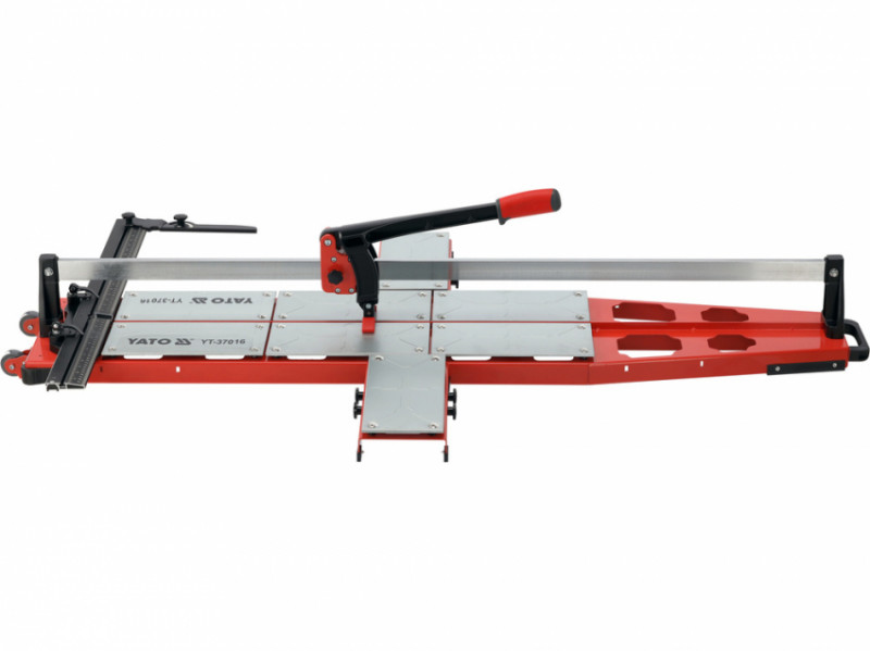 Плиткоріз ручний YATO з 1 напрямною, L= 130cм, 2 різця Ø= 22x6x6 мм, макс. товщина- 14мм, кут- 0-60°-YT-37016