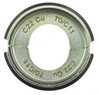 Матриця обтискна для кабелів та конекторів MILWAUKEE, C22 CU70/C11-[articul]