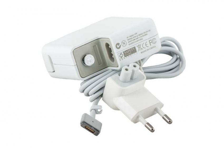 Адаптер для ноутбука PowerPlant APPLE 220V, 14.85V 45W 3.05A (MagSafe2-L)-AP45LMAG2