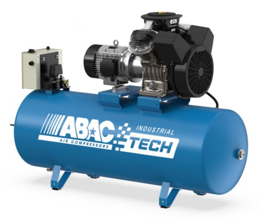 Компресор  ABAC ATL 10 500 10 400/3/50YD CE 500л,942л/хв,7,5кВт,1400об/хв,400/3/50,10бар, 81dB,204кг-