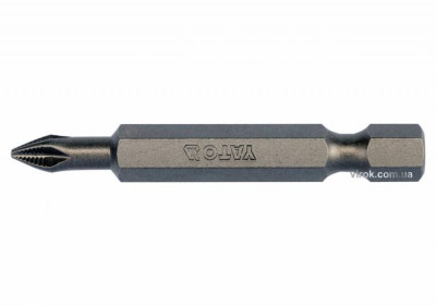 Насадка викрутка YATO PН1 x 50 мм, HEX-1/4&quot;; паків. 10 шт.-[articul]