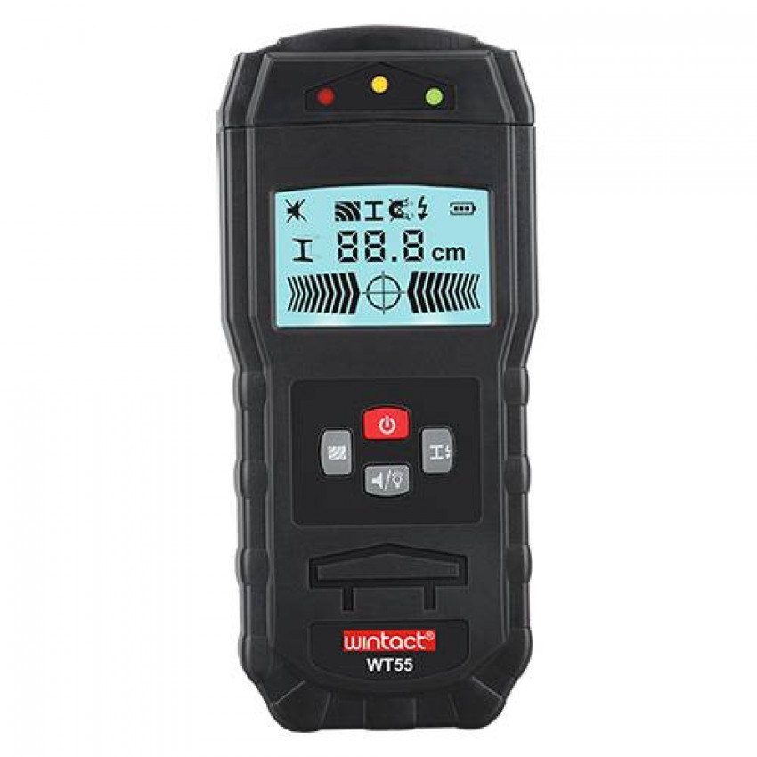 Детектор прихованої проводки, дерева, металу WINTACT WT55-WT55