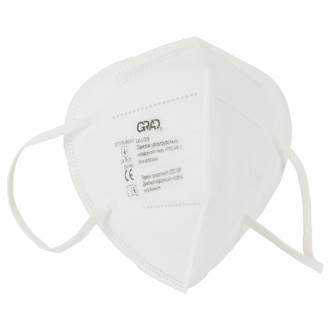 Півмаска фільтрувальна складного типу FFP2 NR D без клапана GRAD (9420985)-[articul]
