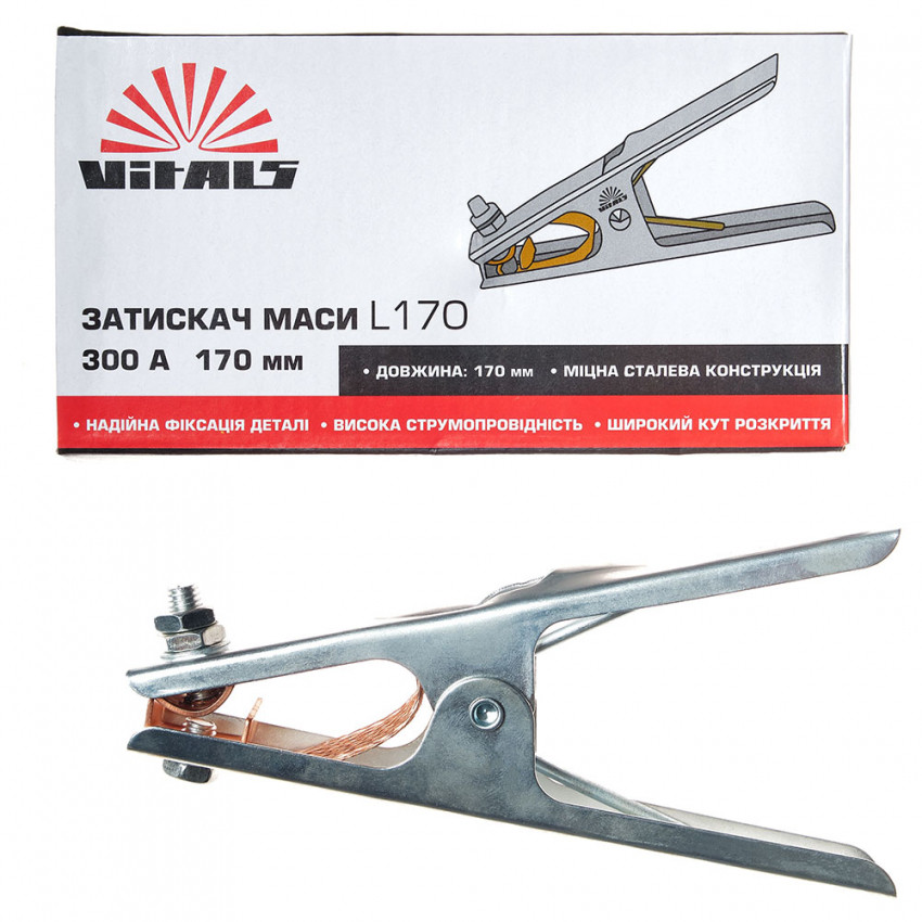 Затискач маси Vitals L170 300A-140935