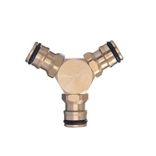 Трійник латунний для з'єднувача 1/2", STORM INTERTOOL GE-1203-GE-1203