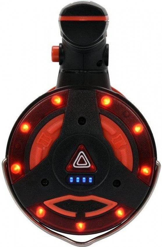 Ліхтар LED-діодний акумулятор YATO Li-Ion 3.7 В, 15 Вт, 600-1200 Лм, з ручкою, зарядний USB пристрій-YT-08579