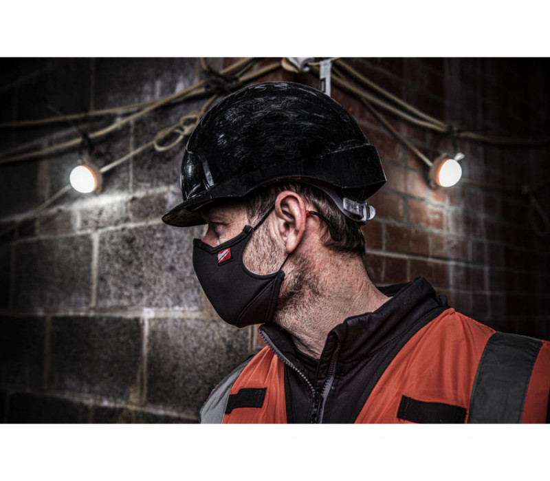 Маска на обличчя тканева MILWAUKEE L/XL (3ШТ) 4932478866-4932478866