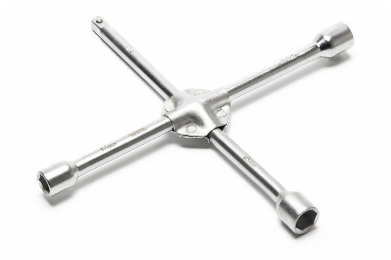 Ключ балонний хрестової посилений MASTERTOOL 17x19x21x1/2" 350х16 мм 73-0313-73-0313