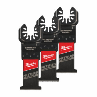 Полотно для мультітула Bi-Metal Carbide M Nitrius OPEN-LOK™ MILWAUKEE, 35х50мм, (3шт), (міцний метал)-[articul]