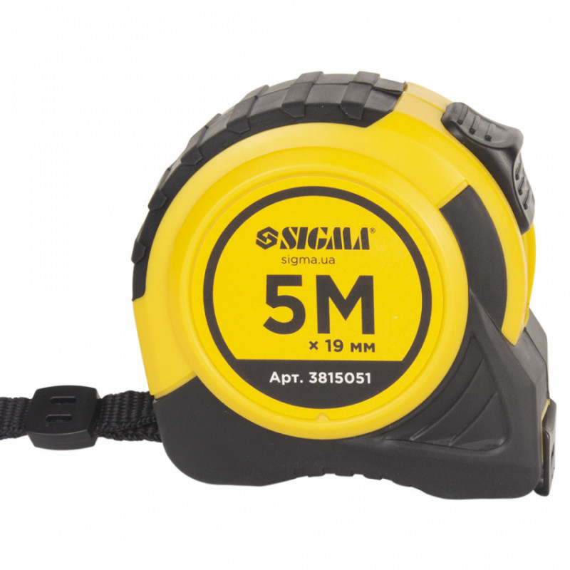 Рулетка shiftlock 5м * 19мм Sigma (3815051)-3815051