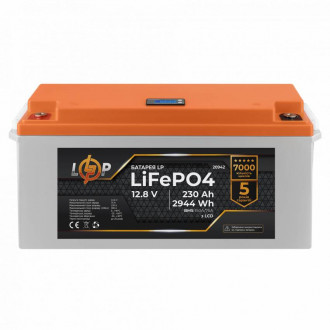 Акумулятор LP LiFePO4 LCD 12V (12,8V) - 230 Ah (2944Wh) (BMS 150A/75A) пластик-[articul]