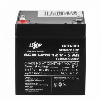 Акумулятор AGM LPM 12V - 5 Ah-[articul]