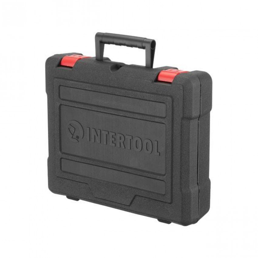 Дриль-шурупокрут акумуляторний Li-Ion 18 В, 25 Nm, 0-400/0-1500 об/хв, 2x2.0 Аг INTERTOOL WT-0314-WT-0314