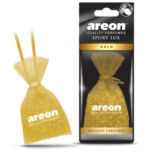 Ароматизатор Pearls Sport Lux мішечок Золото (Gold) Areon-085021