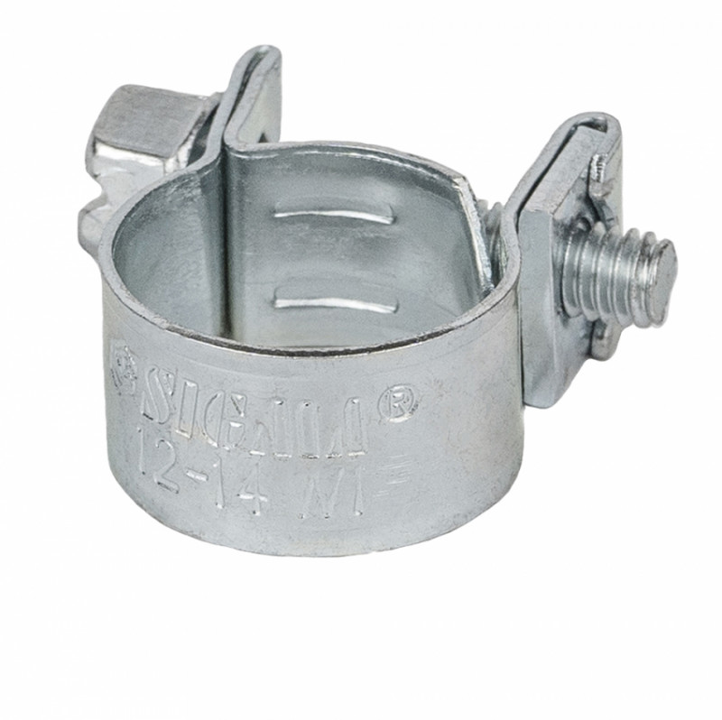 Хомут силовий оцинкований Mini 9мм Ø12-14мм 50шт SIGMA (2507581)-2507581