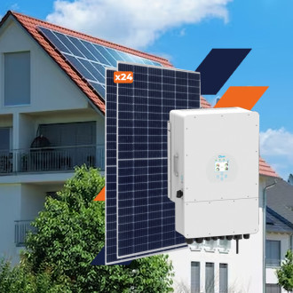 Комплект СЕС DEYE for LP 12 kW GRID 3Ф - з можливістю підключення автономного джерела-[articul]