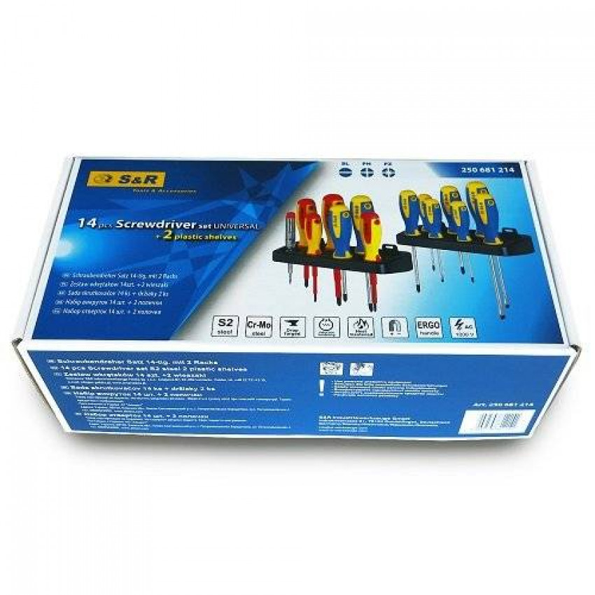 Набір викруток S & R 14 шт. універсальний-250681214