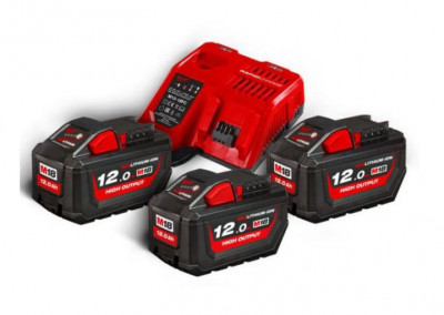 Акумулятор Li-Ion M18 HNRG-123 (НВ12 3шт; з/у M12-18FC)-[articul]