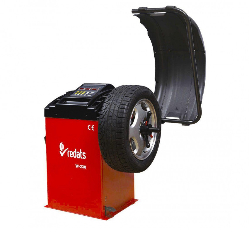 Автоматичний балансувальний верстат REDATS W-230 (ALU3, 230 V, 10" - 24"+)-13-00-79