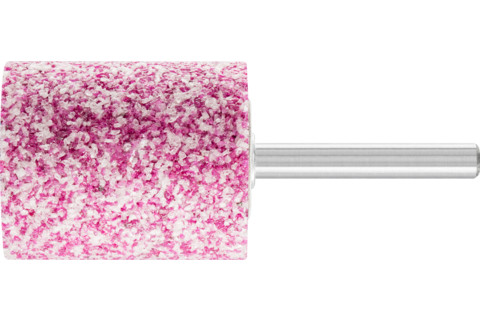Шліфувальна головка абраз. d-32*40мм циліндр., хв.-6мм, Р-24, тверд. M для метал. ZY3240 6 ADW24M5V рожева-4007220097717