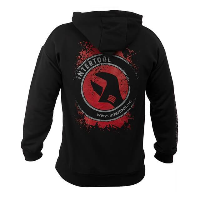 Худі чорний арт. 8862 розм. S INTERTOOL SP-4003-SP-4003
