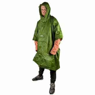 Плащ-пончо від дощу Invisible оливковий GRAD (9461945)